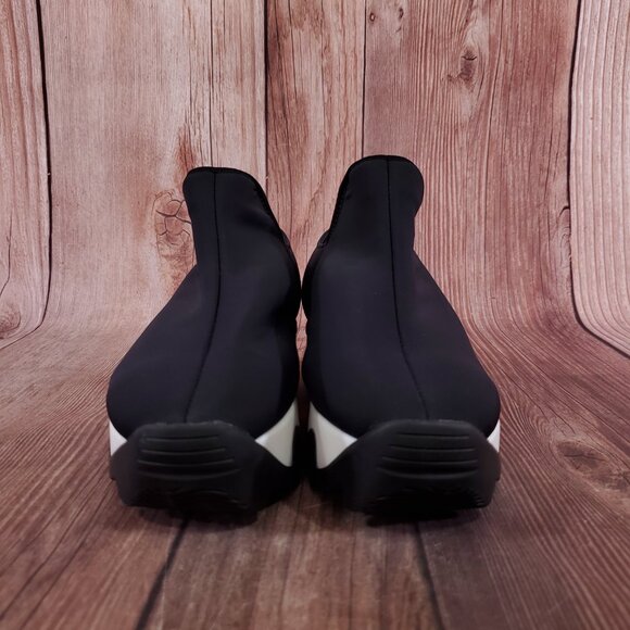 iRi NYC Womens Size 5.5 WES Black Outline Low Top Sneaker - Picture 5 of 15